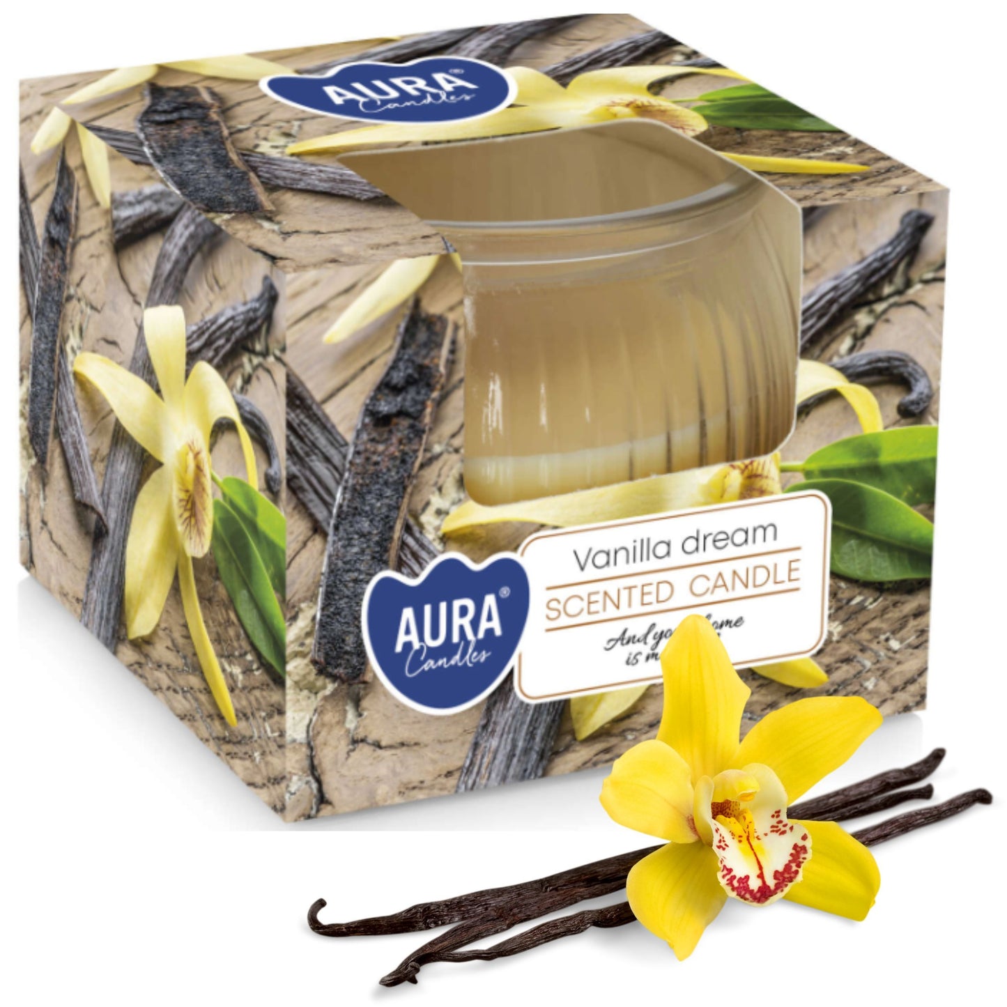 Zestaw 4 Świec „Świąteczna Cukiernia" - Wanilia, Piernik, Jabłko, Cynamon