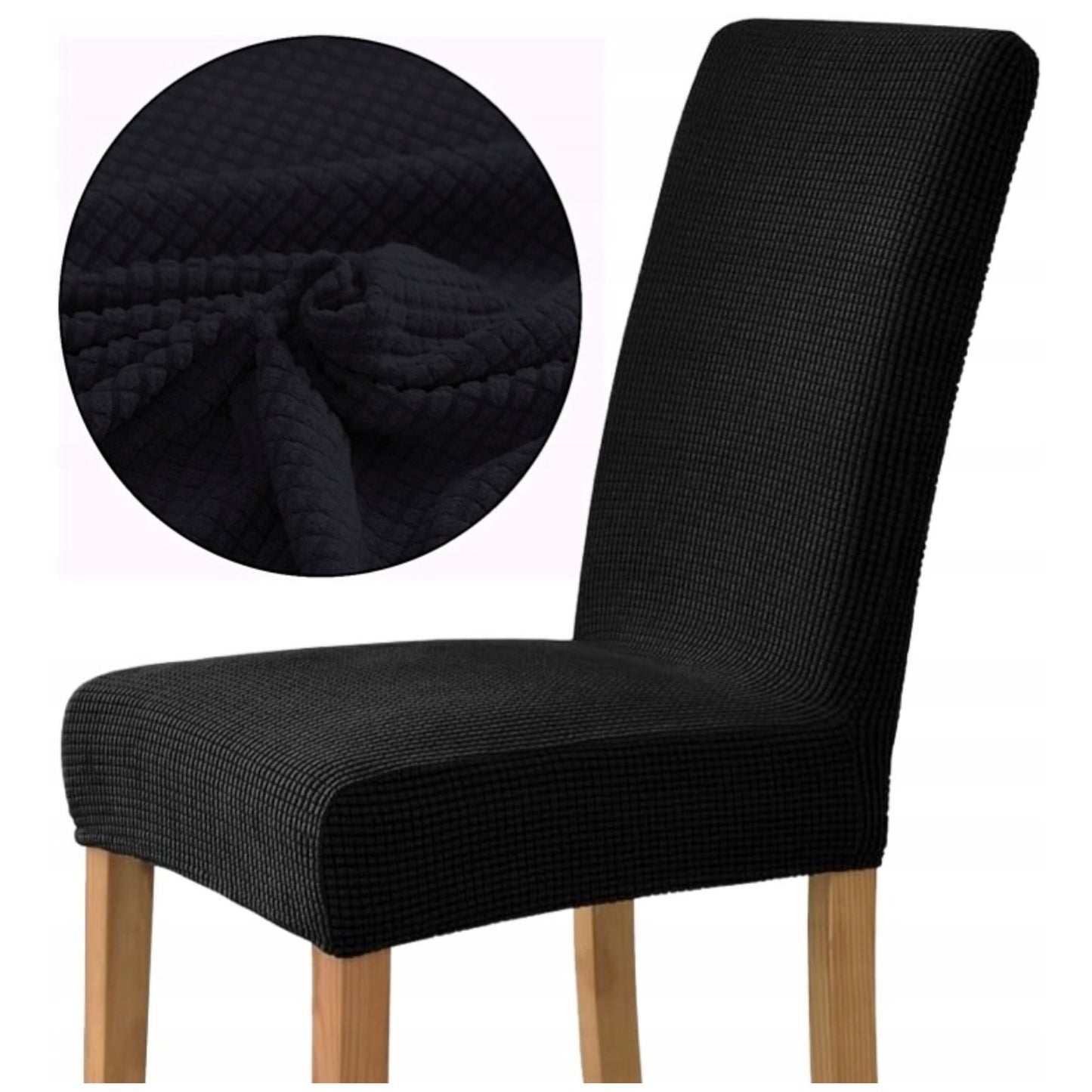 Elastyczny pokrowiec na krzesło - uniwersalny, dopasowujący się