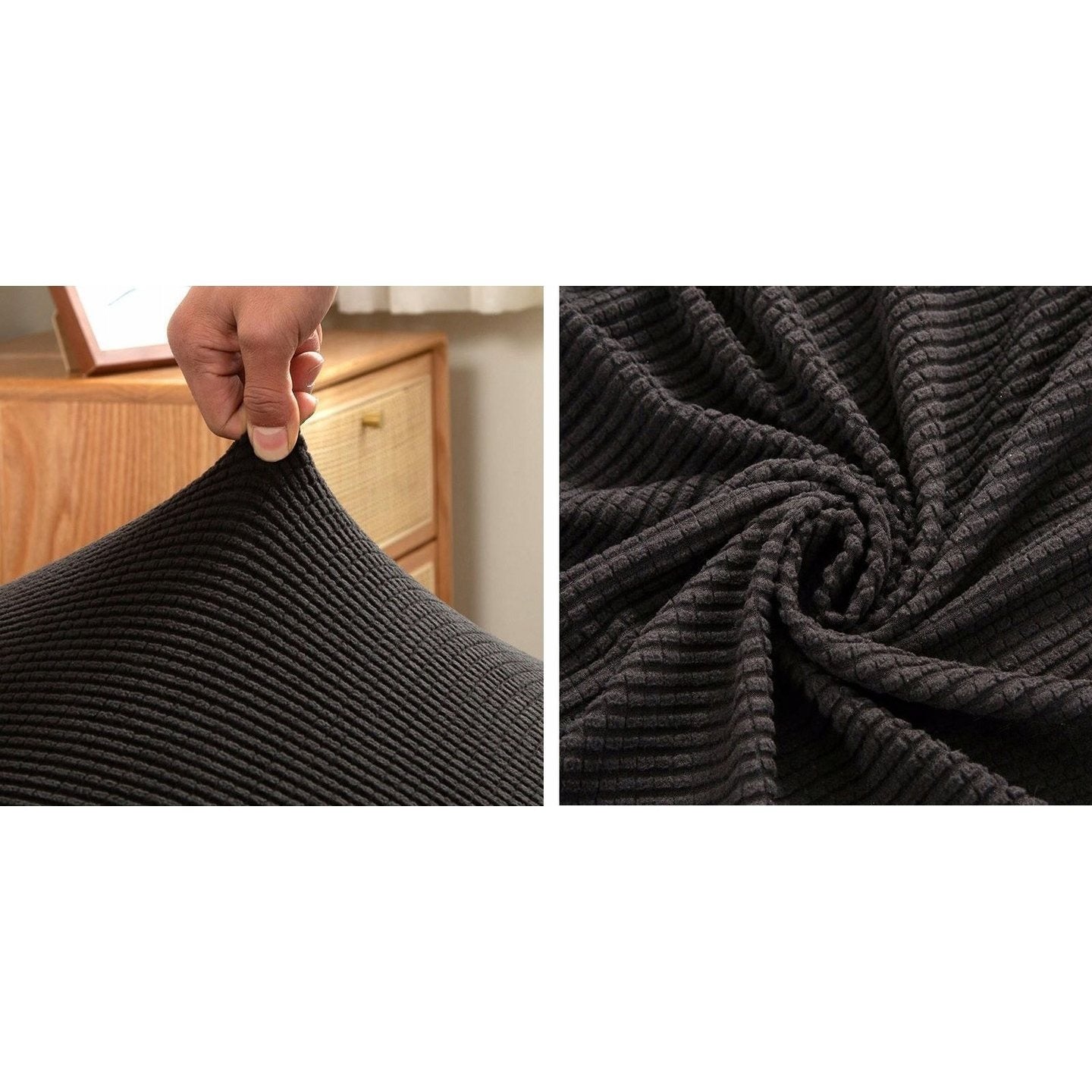 Elastyczny pokrowiec na krzesło - uniwersalny, dopasowujący się